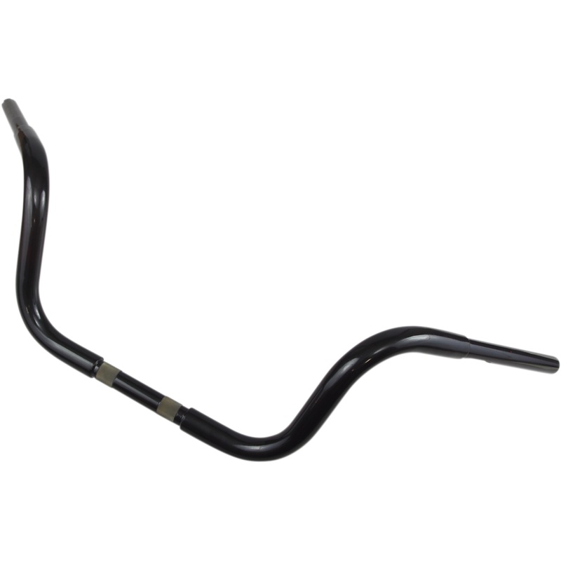 DRAG SPECIALTIES Black Buffalo 8-1/2 Ape Hanger Handlebar for TBW 1-1/4 Buffalo Ape Hanger Handlebar