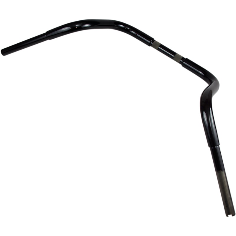 DRAG SPECIALTIES Black Buffalo Bagger Ape Hanger Handlebar 1-1/4 Buffalo Ape Hanger Handlebar