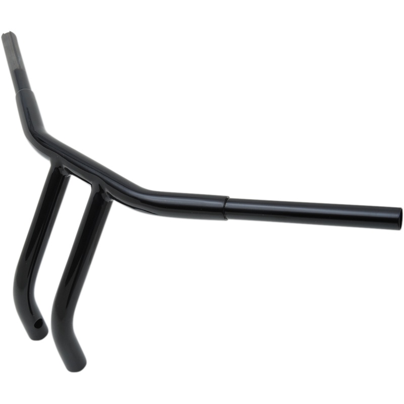 DRAG SPECIALTIES Black Inverted Buffalo Handlebar for TBW 1-1/4 Buffalo Bar Handlebar