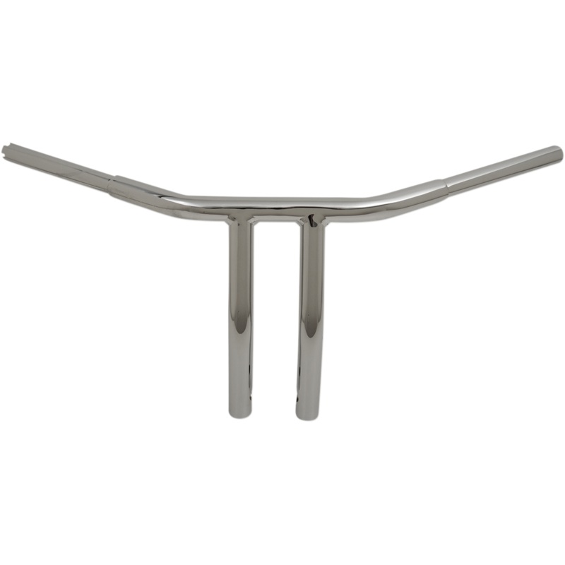 DRAG SPECIALTIES Chrome 10 Buffalo T-Bar Handlebar for TBW 1-1/4 Buffalo T-Bar