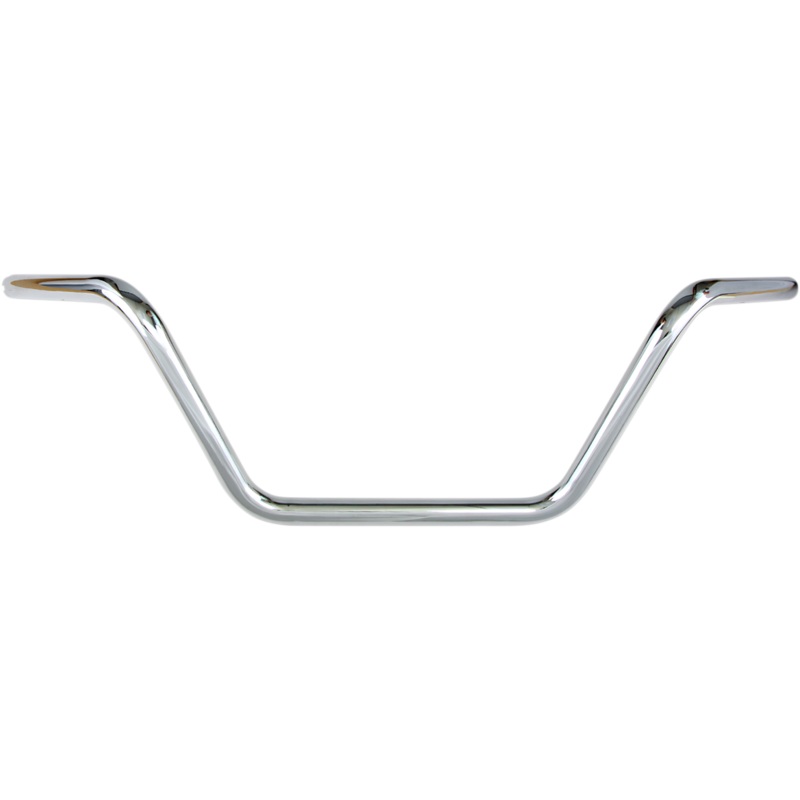 DRAG SPECIALTIES Chrome Buckhorn Mid Handlebar for TBW 1 Handlebar  Buckhorn/Mid