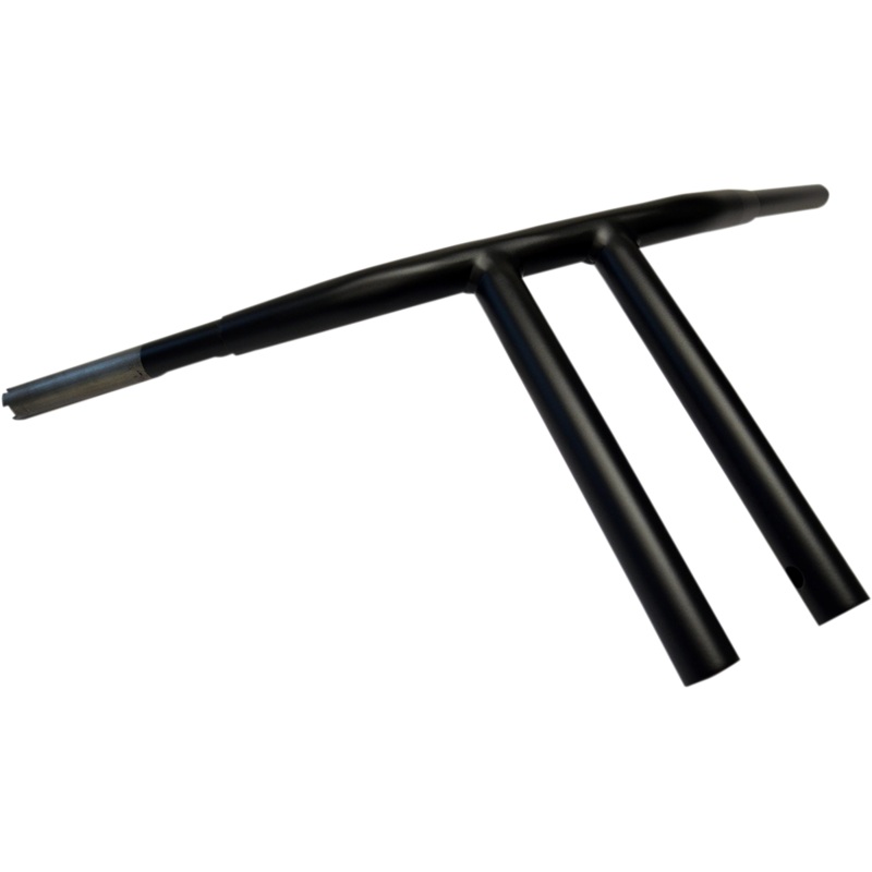 DRAG SPECIALTIES Flat Black 10 Buffalo T-Bar Handlebar 1-1/4 Buffalo T-Bar