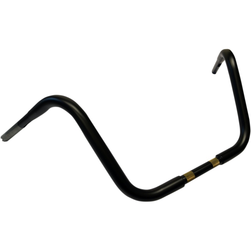 DRAG SPECIALTIES Flat Black 12 Buffalo Ape Handlebar for TBW 1-1/4 Buffalo Touring Handlebar