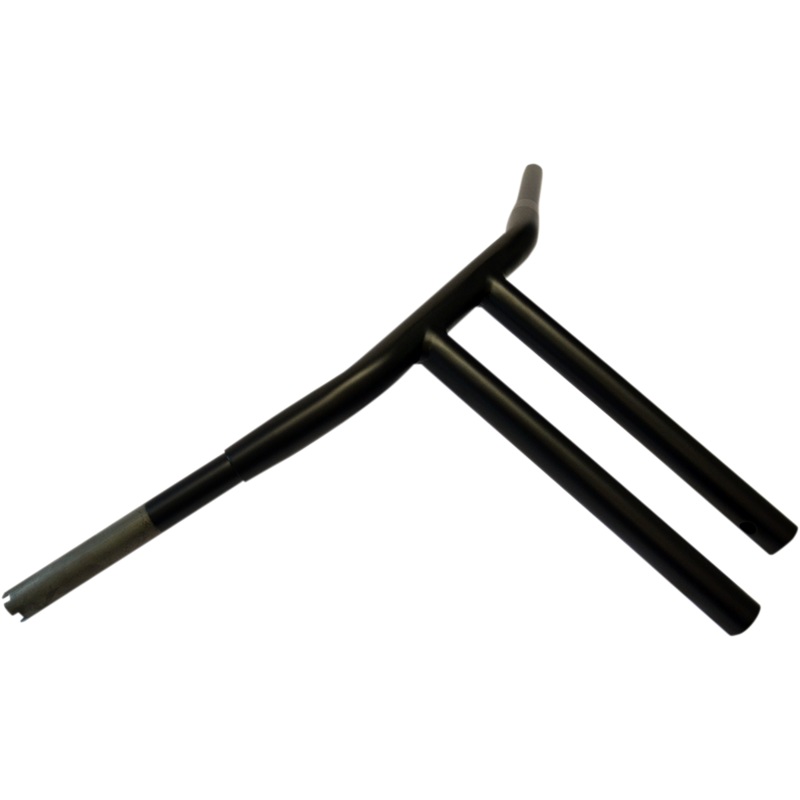 DRAG SPECIALTIES Flat Black 12 Buffalo T-Bar Handlebar 1-1/4 Buffalo T-Bar