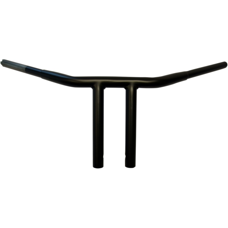 DRAG SPECIALTIES Flat Black 8 Buffalo T-Bar Handlebar 1-1/4 Buffalo T-Bar