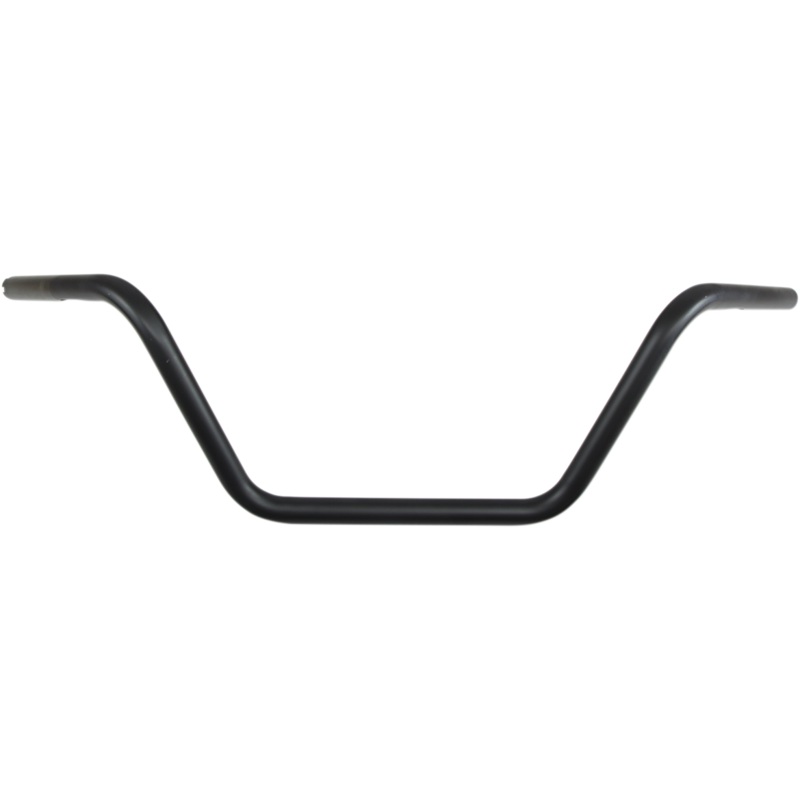 DRAG SPECIALTIES Flat Black Buckhorn Mid Handlebar for TBW 1 Handlebar  Buckhorn/Mid
