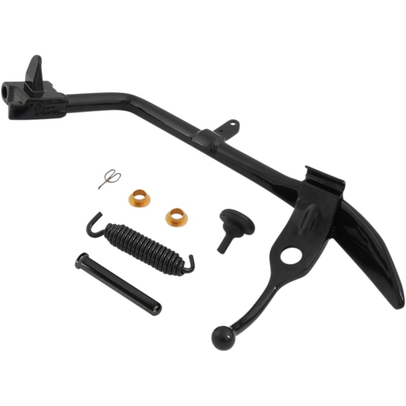 DRAG SPECIALTIES Kickstand Kit – Black Complete Kickstand Kit
