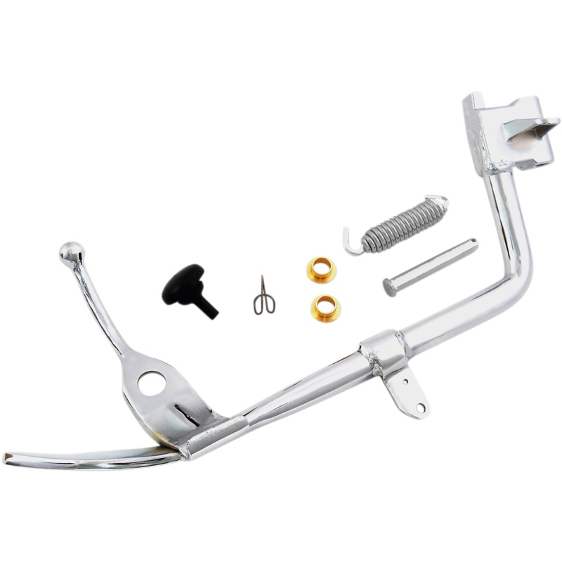 DRAG SPECIALTIES Kickstand Kit – Chrome Complete Kickstand Kit
