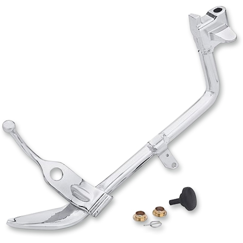 DRAG SPECIALTIES Kickstand Kit – Softail – 1 Under Stock Chrome Kickstand Kit