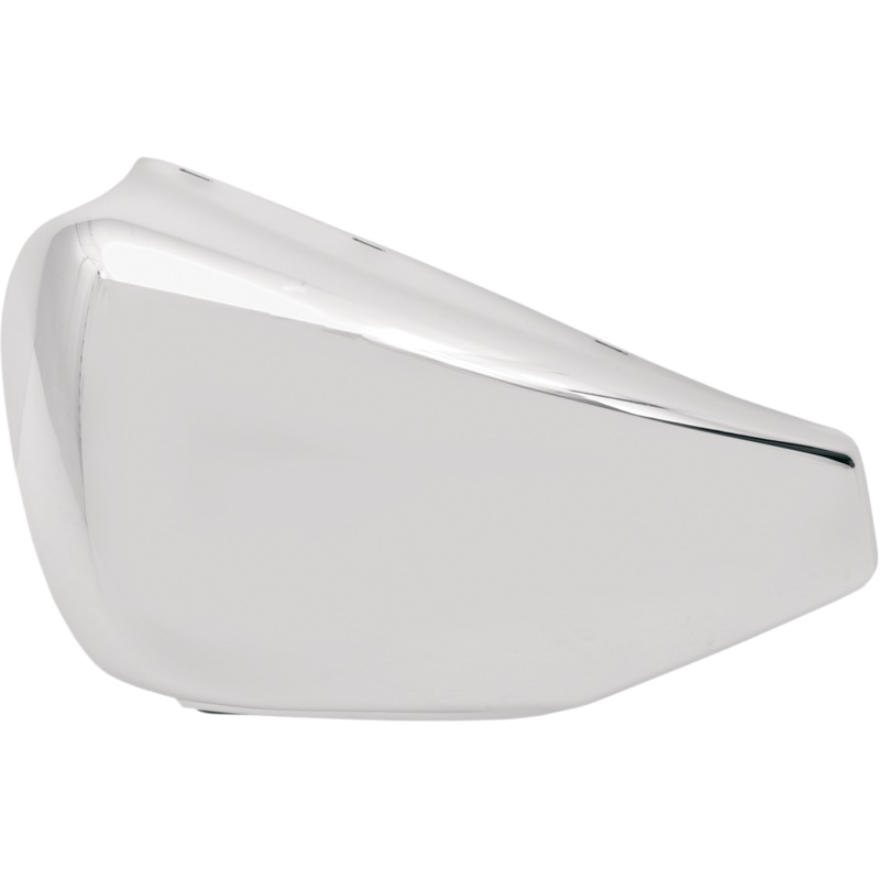 DRAG SPECIALTIES Left Side Cover – 04-13 – Chrome Side Covers