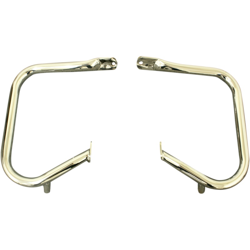 DRAG SPECIALTIES Saddlebag Bars – Chrome – Touring Big Buffalo Saddlebag Bars