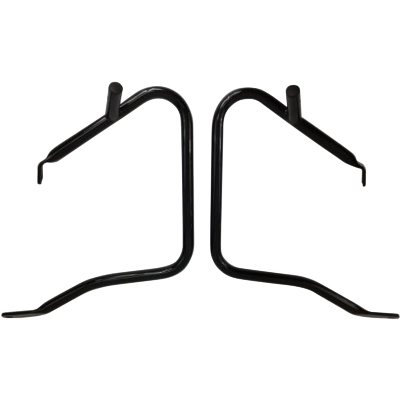 DRAG SPECIALTIES Saddlebag Guards – Black Saddlebag Protector
