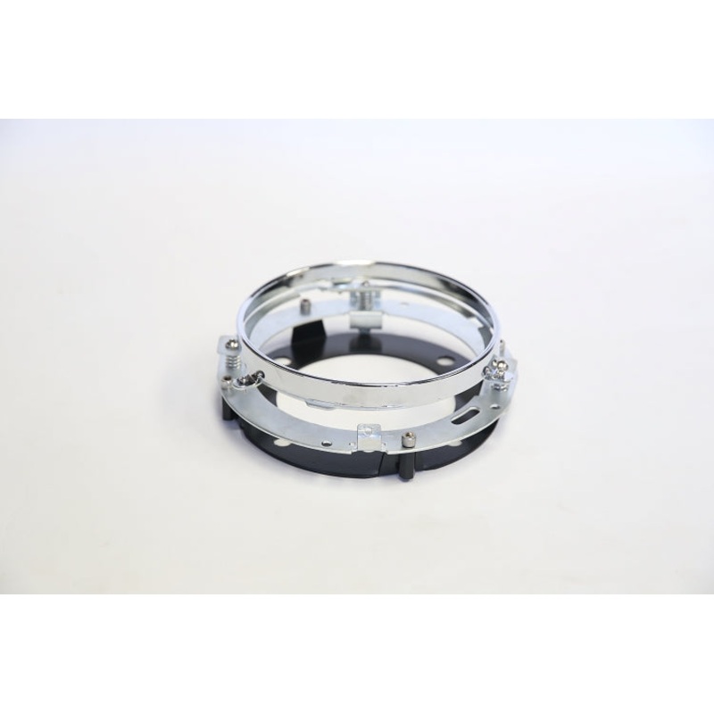 7 Round Headlight Ring and Adapter for FXR Fairing