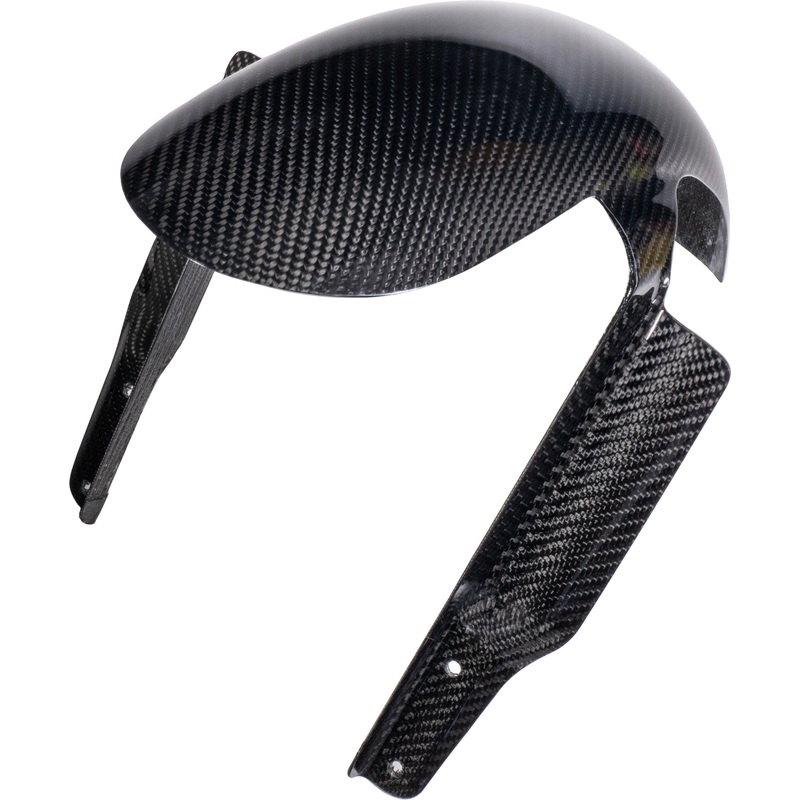 Carbon Fiber Front Fender M8 Softail W/Inverted Frnt End