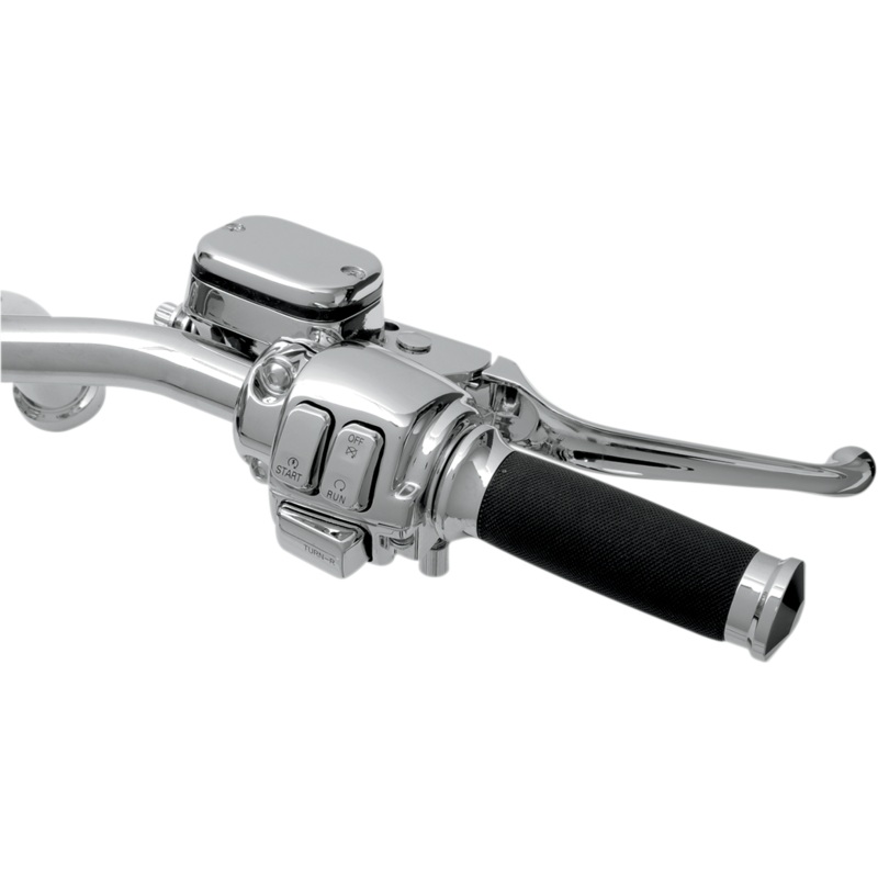 DRAG SPECIALTIES 11/16 Master Cylinder Handlebar Controls for ’96 – ’13 Handlebar Control Kit with Mechanical Clutch