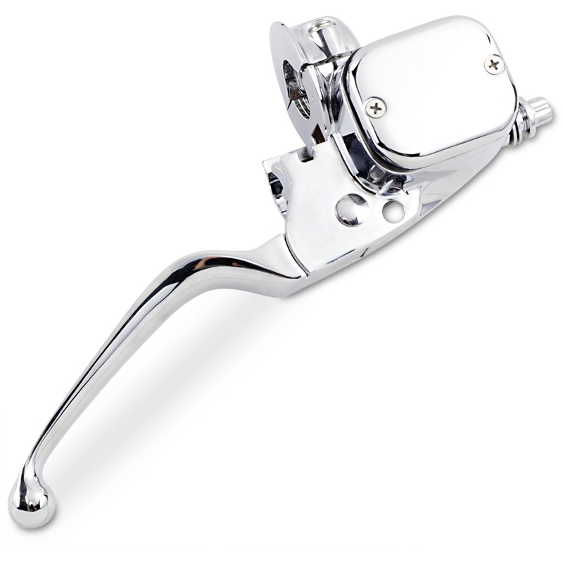 DRAG SPECIALTIES Chrome 9/16 Brake Master Cylinder Front Brake Master Cylinder Assembly