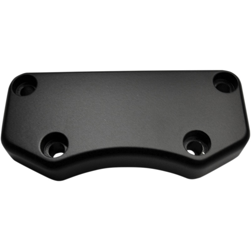 DRAG SPECIALTIES Flat Black Smooth Buffalo Handlebar Clamp Buffalo Handlebar Clamp
