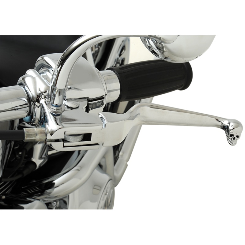 DRAG SPECIALTIES Skull Levers Skull Lever Set
