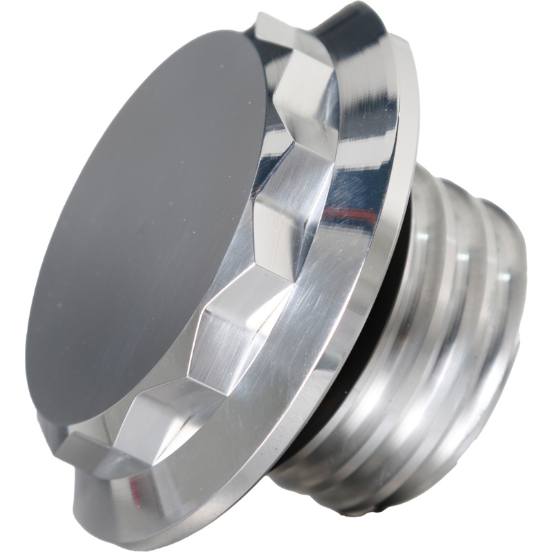 H/D Billet 12 Point Vented Polished Fuel Cap
