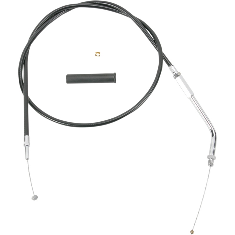 DRAG SPECIALTIES 36 Vinyl Throttle Cable Black Vinyl Throttle/Idle Cable