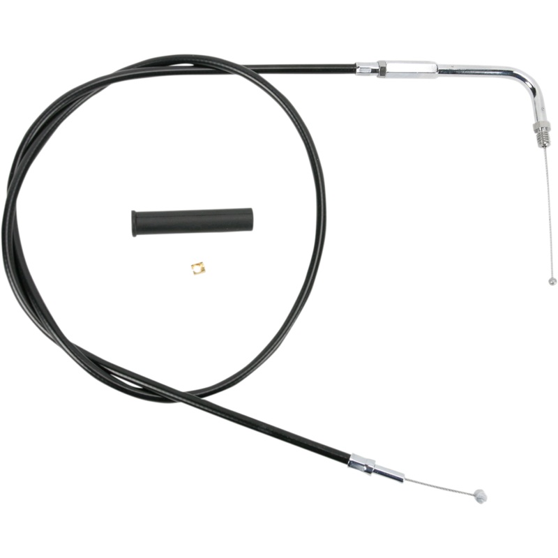 DRAG SPECIALTIES 44 Vinyl Throttle Cable Black Vinyl Throttle/Idle Cable