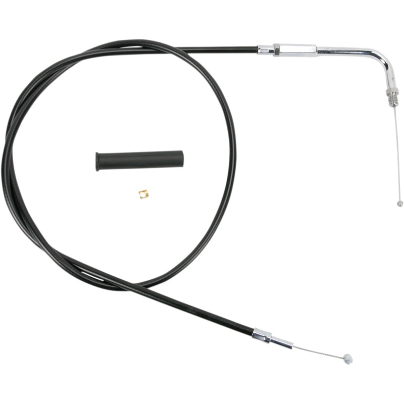 DRAG SPECIALTIES 48 Vinyl Throttle Cable Black Vinyl Throttle/Idle Cable