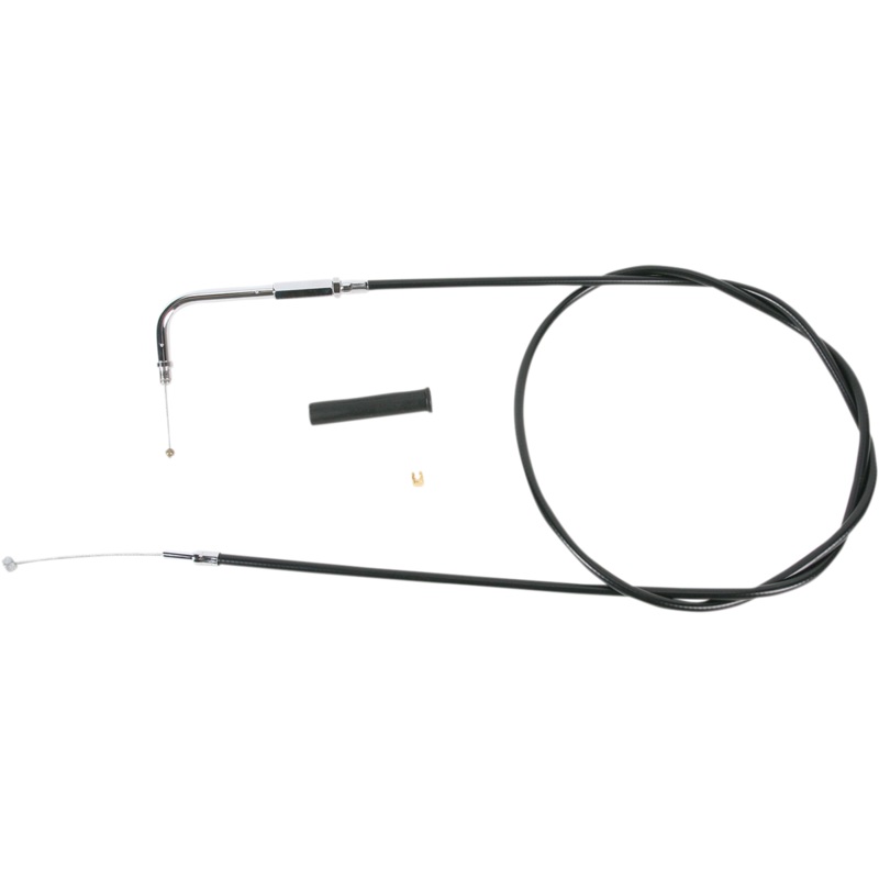 DRAG SPECIALTIES 50 Vinyl Throttle Cable Black Vinyl Throttle/Idle Cable
