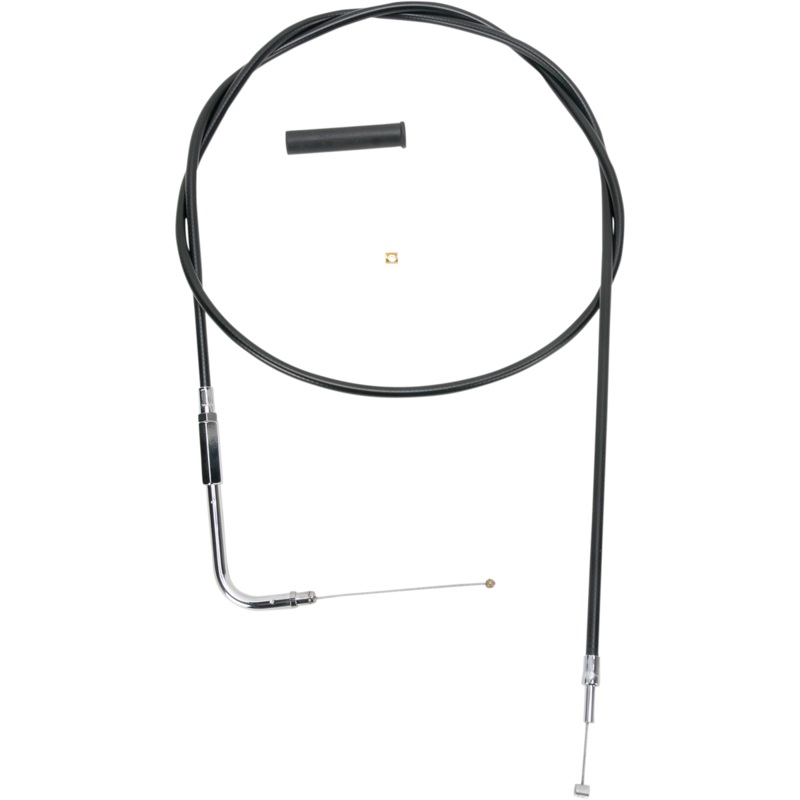 DRAG SPECIALTIES 52 Vinyl Throttle Cable Black Vinyl Throttle/Idle Cable