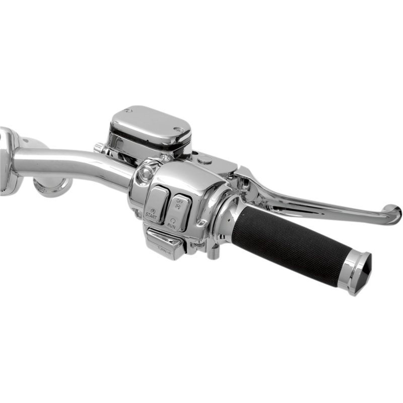 DRAG SPECIALTIES 9/16 Master Cylinder Handlebar Controls for ’96 – ’13 Handlebar Control Kit with Mechanical Clutch