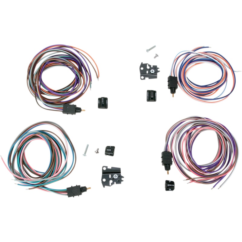 DRAG SPECIALTIES Black Radio/Cruise Switch Kit Handlebar Switch