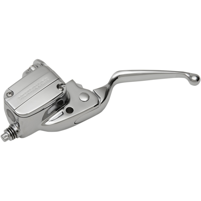 DRAG SPECIALTIES Chrome 15 mm Brake Master Cylinder for ’14 – ’19 Front Brake Master Cylinder Assembly