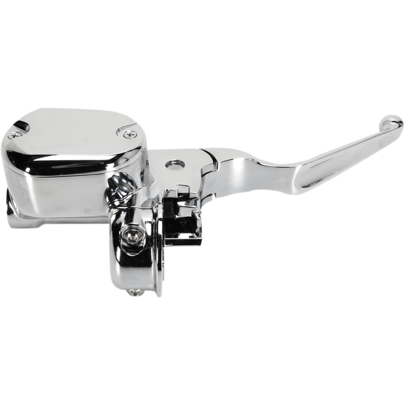 DRAG SPECIALTIES Chrome ABS Brake Master Cylinder for ’14 – ’19 XL Chrome Replacement Clutch Lever Assembly  Master Cylinder/Brake