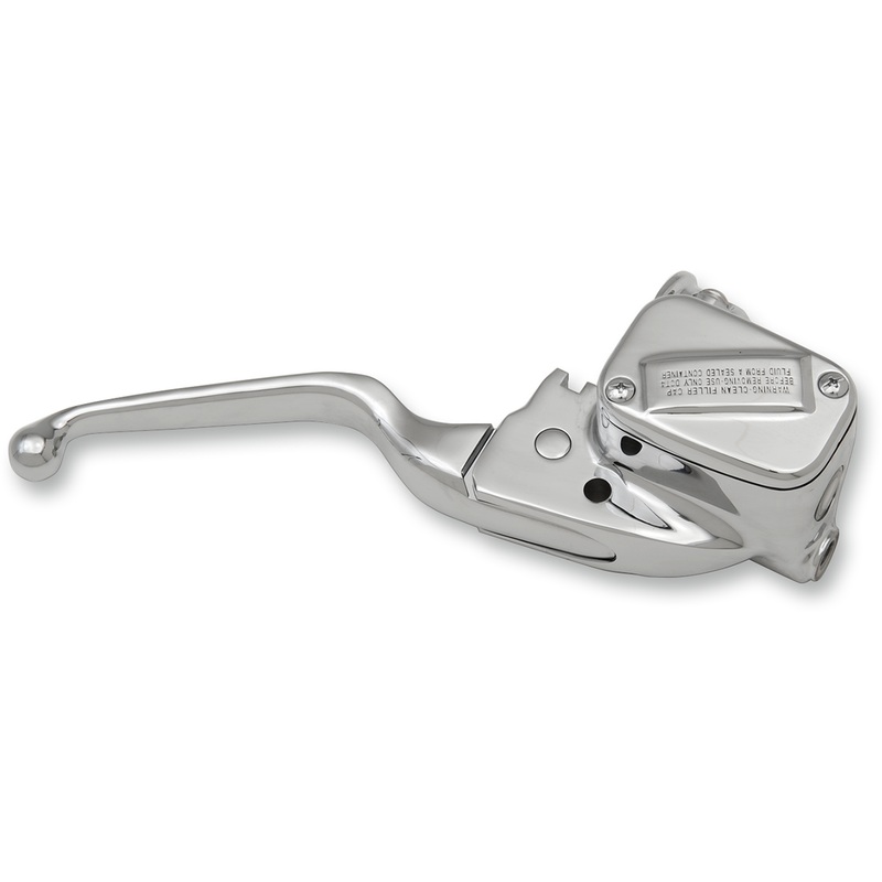 DRAG SPECIALTIES Chrome Brake Master Cylinder for ’15+ Softail Front Brake Master Cylinder