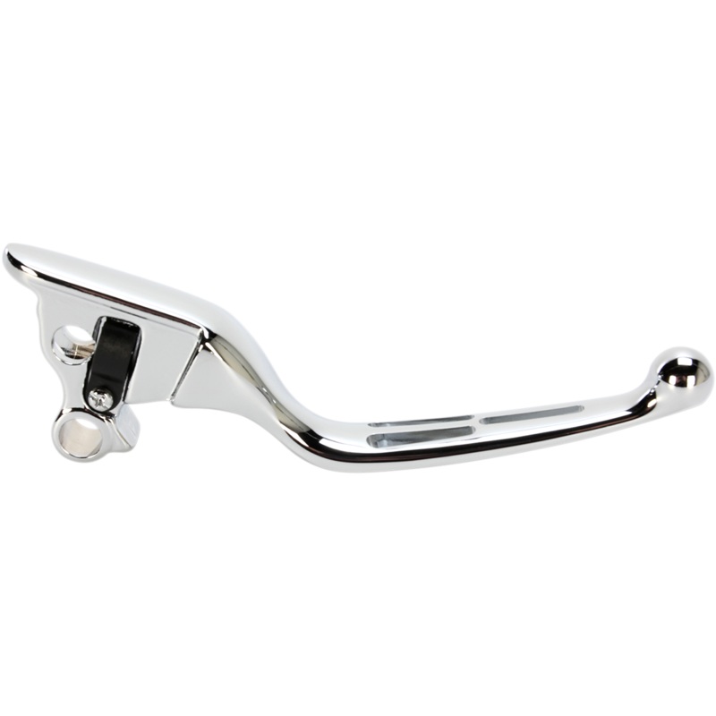 DRAG SPECIALTIES Chrome Slotted Clutch Lever Slotted Wide Blade Replacement Clutch Lever