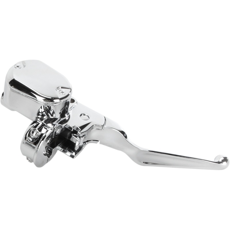 DRAG SPECIALTIES Chrome Standard Brake Master Cylinder for ’14 – ’19 XL Chrome Replacement Clutch Lever Assembly  Master Cylinder/Brake