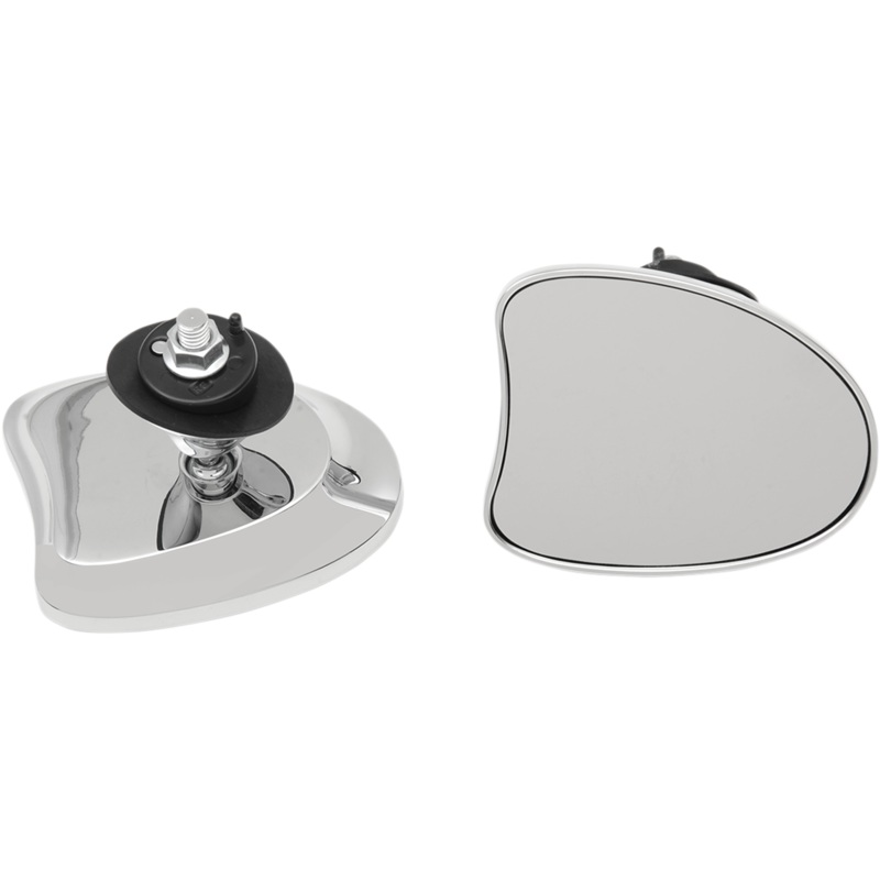 DRAG SPECIALTIES Deluxe Fairing Mount Mirrors Deluxe Fairing Mount Mirrors