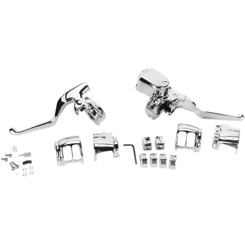 DRAG SPECIALTIES Handlebar Controls w/ Switch for Standard ’14 – ’19 XL Handlebar Control Kit  Mechanical/Hydraulic