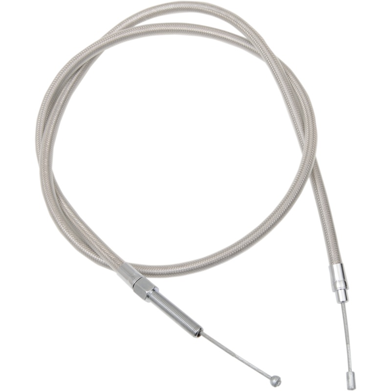 DRAG SPECIALTIES Braided Clutch Cable High-Efficiency Braided Stainless Steel Clutch Cable