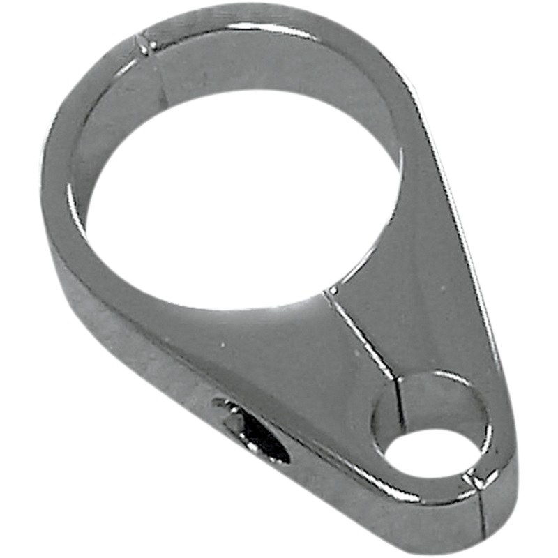 DRAG SPECIALTIES Chrome 1 Clutch Cable Clamp Cable Clamp