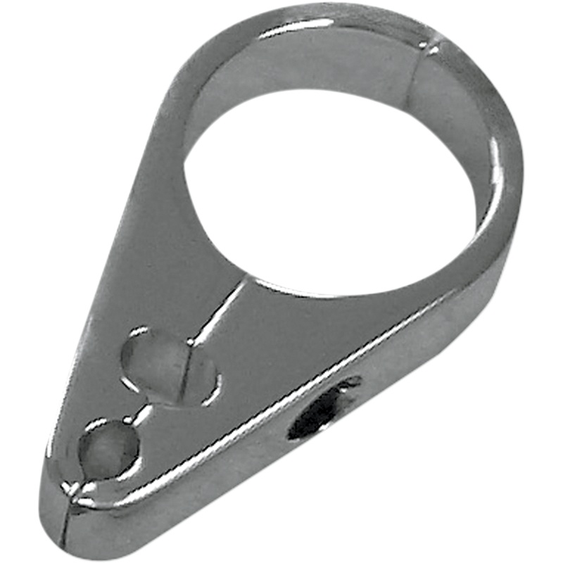 DRAG SPECIALTIES Chrome 1 Throttle/Idle/Brake Cable Clamp Cable Clamp