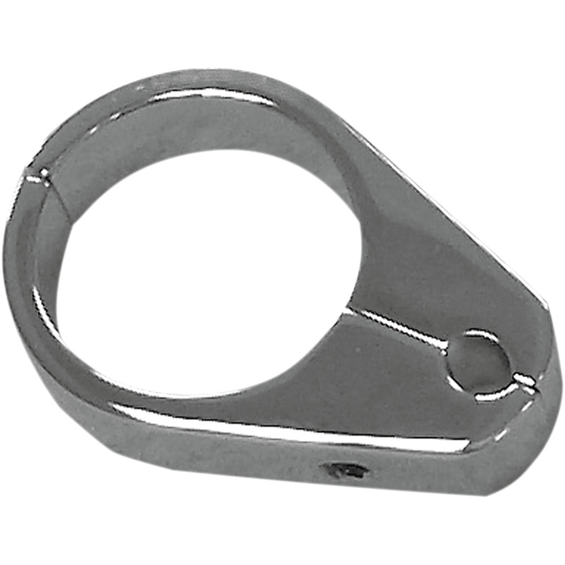 DRAG SPECIALTIES Chrome 1 Throttle/Idle Single Cable Clamp Cable Clamp