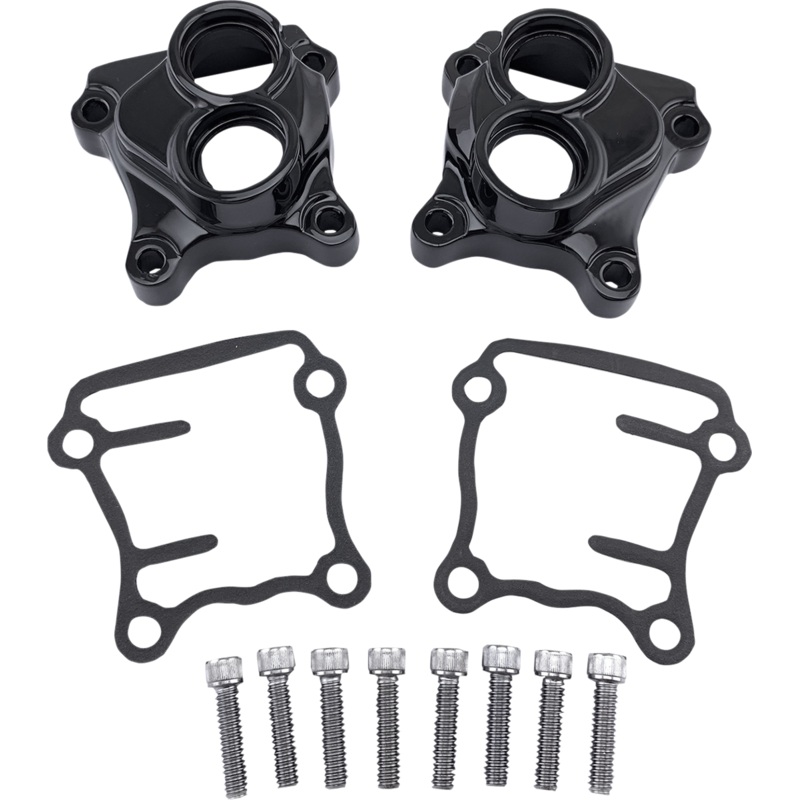 DRAG SPECIALTIES Lifter Cover – Black – Twin Cam Lifter Cover