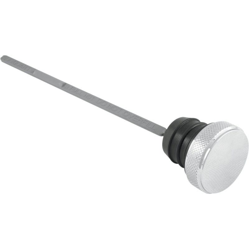 DRAG SPECIALTIES Oil Dipstick – Chrome – Peaked Design – Softail Custom Oil Dipstick