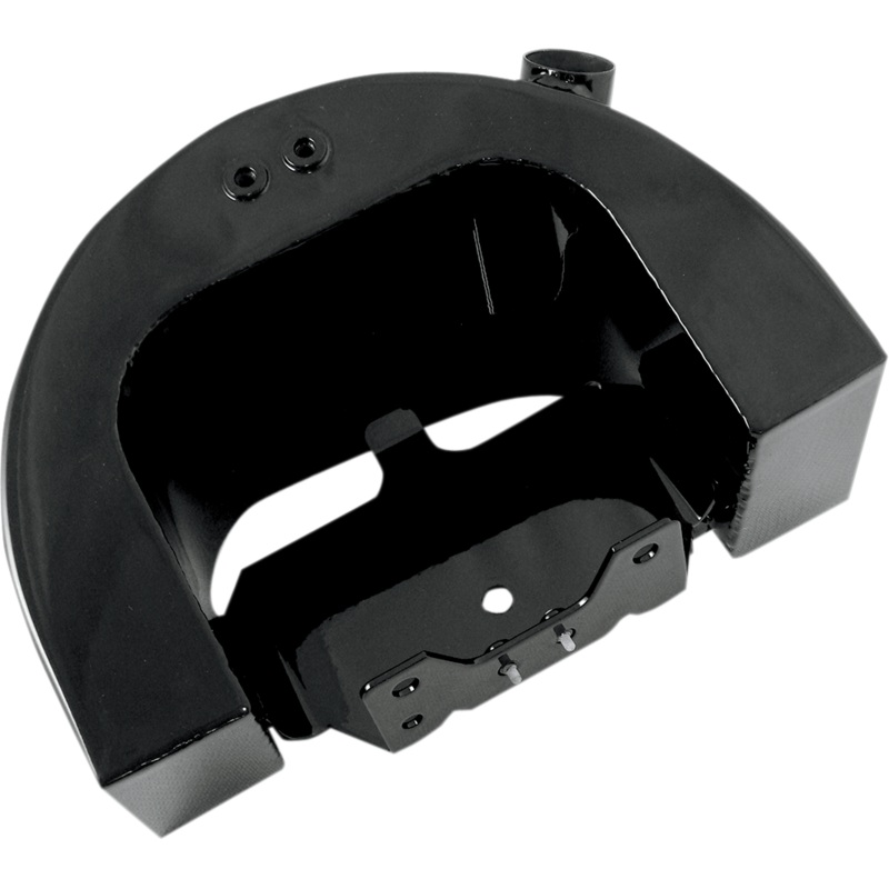 DRAG SPECIALTIES Oil Tank – Black – Softail Side Fill Oil Tank