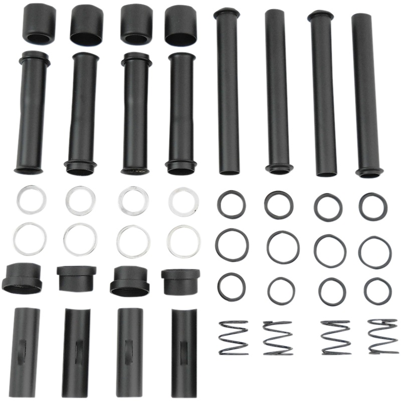 DRAG SPECIALTIES Pushrod Tube Kit – Black – XL Pushrod Tube Kit