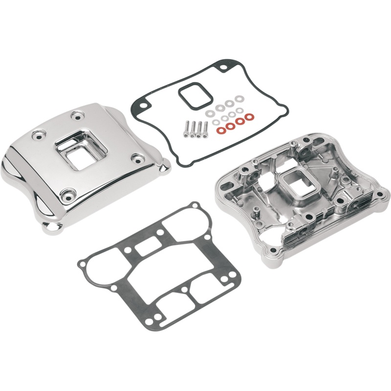 DRAG SPECIALTIES Rocker Box Chrome 04-06 Sportster Rocker Box Kit