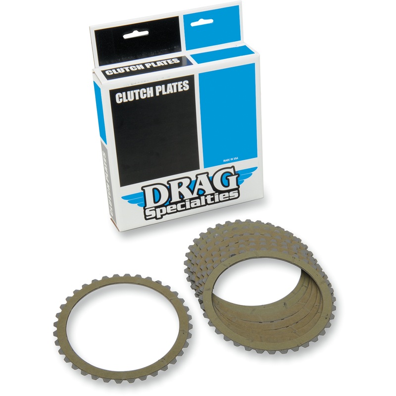 DRAG SPECIALTIES Aramid Fiber Plates Clutch Friction Plate Set