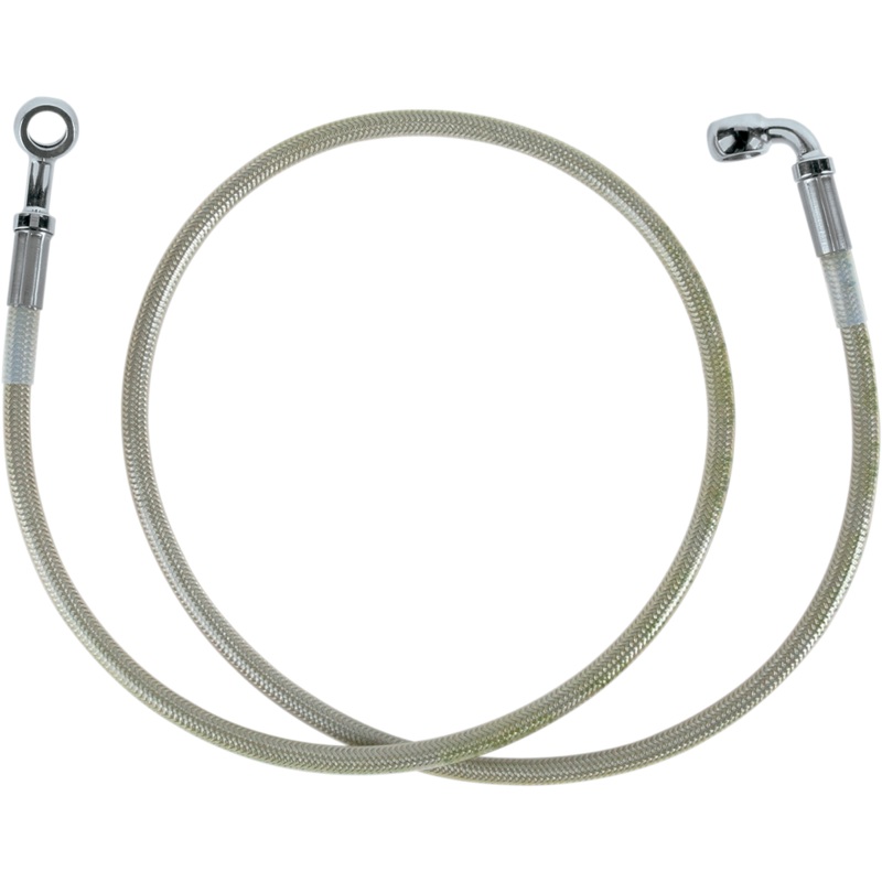 DRAG SPECIALTIES Brake Line – Front – XLC ’96-’98 Stainless Steel Brake Line Kit