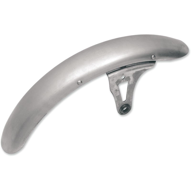 DRAG SPECIALTIES Front Fender – Raw – Steel Low-Profile Front Fender