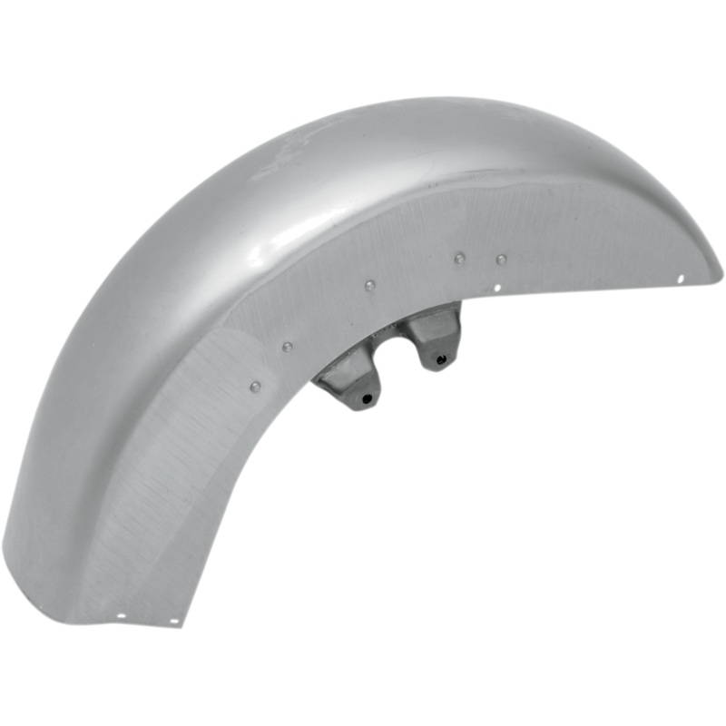 DRAG SPECIALTIES Front Fender – Steel – Raw – With Trim Holes – ’87-’99 FLT 6 Front Fender